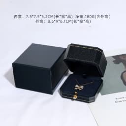 European style jewelry box proposal wedding jewelry packaging box ring box necklace Octagon Bracelet package