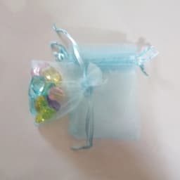 50pcs 17x23 20x30 Jewelry Packaging Drawable Organza Bag Jewelry Pouches Wedding Party Decoration Gift Bags Jewelry Packing Bags