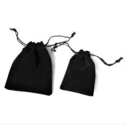 100PCS /Lot Black Velvet Jewellry Bag Christmas Gift Bags Various Sizes Packaging Display Wedding 9x12 10x15 10x20cm