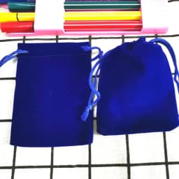100 Pcs/Lot Velvet Drawstring Bags Jewelry Package Bags Velvet Gift Bags Christmas Wedding Packaging Gift Bags&small Pouches