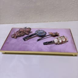 Fashion Purple Velvet Series Jewelry Display Props Window Ring Necklace Display Stand Earrings Bracelet Stand