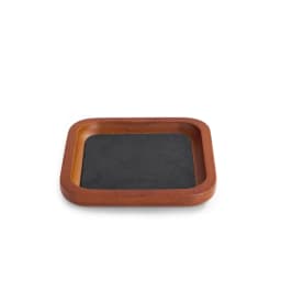 Oirlv Wooden Jewelry Tray SolidWood Ring Earring Necklace Bracelet Watch Jewelry Tray Organizer Stackable Jewelry Plate For Home