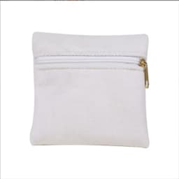 Portable Zipper Velvet Bag Jewelry Ring and Accessory Packaging and Storage Bag Double-sided Velvet Bag