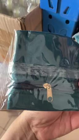 Portable Zipper Velvet Bag Jewelry Ring and Accessory Packaging and Storage Bag Double-sided Velvet Bag