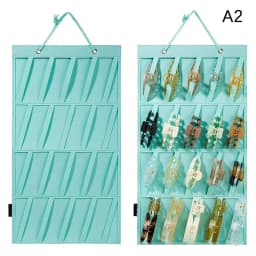 Hair Claw Clips Organizer Hanging Wall Hair Claws Holder Organizers For Women Girls Hairpins Display Accessories Storage Bag