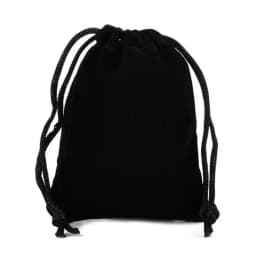 100pcs/Lot Drawstring Velvet Bags Jewellery Pouches 5x7 7x9 8x10 10x12cm Wedding Party Gift Packaging Bag Custom Logo Print