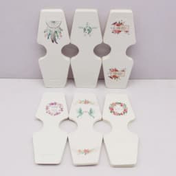 4.5x12cm 50 Piece Jewelry Set Card Paper Necklace/Bracelet/Hair Accessory Display Label Card