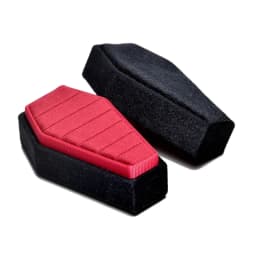 Portable Coffin Jewelry Box Lightweight Earrings Necklace Jewelry Display Box Gifts for Girls Women