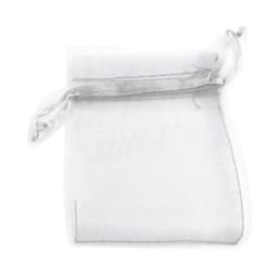 50pcs 7x9 9x12 10x15 13x18cm Gift Organza Bags Drawable Wedding Party Decoration Gift Bags Display Packaging Jewelry Pouches