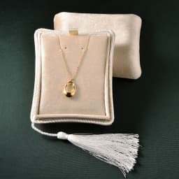 TAIMY Plush Velvet Necklace Jewelry Box Suede Tassel Jewelry Box Portable Travel Storage Jewelers Pendant Packaging Boxes