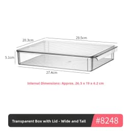 Acrylic Drawer Type Jewelry Box Hair Ties Cotton Swabs Hair Accessories Hair Clips Hair Bands Elastic Bands Storage Organizer