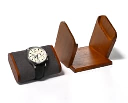 Oirlv Removable Wooden Jewelry Organizer Watch Display Stand Bracelet Storage Holder Jewelry Storage Rack Jewelry Showcase Props