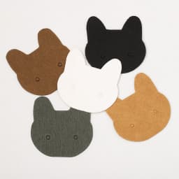 50pcs Cat Earrings Display Cards 3.5x3.6cm Paper Cards for DIY Jewelry Ear Studs Cardboards Price Tags Accessories