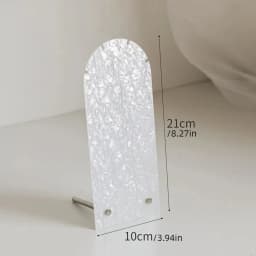 Acrylic White Mannequin Necklace Jewelry Pendant Display Stand Holder Show Decorate Jewelry Set Display Shelf Earring Organizer