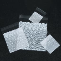 100pcs Self Adhesive Plastic Lace Cellophane Bag Sachet For Candy Jewelry Packaging Gift Small Businesses Products Supply