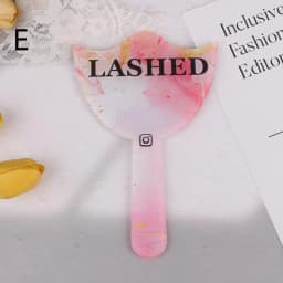 Lash Artist Social Media Face Prop Personalised Aesthetics Sign Lash Sign Salon Decorate Eyelash Technician Photo Prop