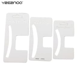 50pcs Display Cards For Hair Claw Clip Paper Card Headdress Card Hair Decoration Package DIY Jewelry Cardboard Package Hair Clip