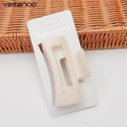 50pcs Display Cards For Hair Claw Clip Paper Card Headdress Card Hair Decoration Package DIY Jewelry Cardboard Package Hair Clip
