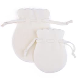 7x9cm 10pcs/lot Round Drawstring Velvet Gifts Bag Soft Jewelry Packaging Wedding/Christmas Candy Jewelry Pouches Wholesale