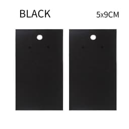 50pcs Earrings Necklaces Display Cards for Jewelry Box Packaging Cardboard Hang Tag Card Ear Studs Paper Card Jewelry DIY