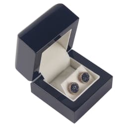Hot Sale High Gloss Piano Lacquer Finish Wood Wedding Ring Earrings Jewelry Box Small Luxury Jewellery Gift Storage Display Case