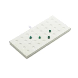 Circular Groove Diamond Display Box High Quality Jewelry Gem Storage Case Gemstone Organizer for International Jewelry Exhibitor