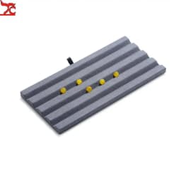 Circular Groove Diamond Display Box High Quality Jewelry Gem Storage Case Gemstone Organizer for International Jewelry Exhibitor