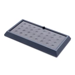 Circular Groove Diamond Display Box High Quality Jewelry Gem Storage Case Gemstone Organizer for International Jewelry Exhibitor