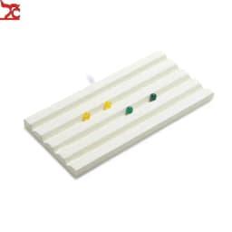 Circular Groove Diamond Display Box High Quality Jewelry Gem Storage Case Gemstone Organizer for International Jewelry Exhibitor