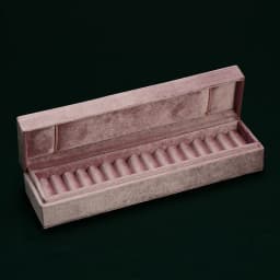 TAIMY Green Velvet Jewelry Box Travel Rings necklaces Storage Box With Lid Custom Logo Jewelry Case Jewelry Organizer Display