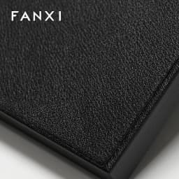 Oirlv High-quality Black Leather Waterproof Jewelry Display Stand Designed for Jewelry Storage By Jewelers Individual Organizers