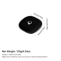 Yinbeini Velvet Jewelry Display Tray Ring Earring Pendant Necklace Storage Tray Display Tray TB028