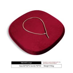 Yinbeini Velvet Jewelry Display Tray Ring Earring Pendant Necklace Storage Tray Display Tray TB028