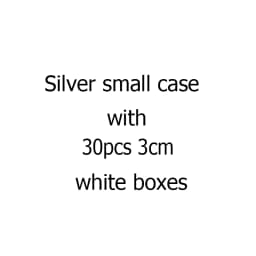 Gems Jewelry Trunk Travel Carrying Gemstone Display Box Aluminum Case Loose Stones Storage Container Collection Diamond Holder