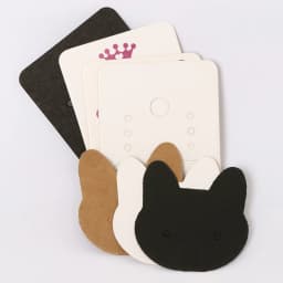 50pcs Earrings Card with 50pcs Bags Cat Cards Jewelry Display Packaging Cardboards Ear Studs Hang Tags Cards DIY Wholesale