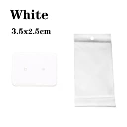 50pcs Earrings Card with 50pcs Bags Cat Cards Jewelry Display Packaging Cardboards Ear Studs Hang Tags Cards DIY Wholesale