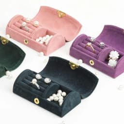 New In Macaron Jewelry Box for Travel Portable Ring Earrings Necklace Organizer Double Layer PU Leather Snap Button Display Case