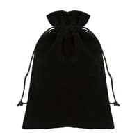 High Quality Large Velvet Drawstring Bags 17x23cm (6.6"x9") Jewelry Packaging Bag for Makeup Scarf Hair Pouch Can Custom Logo