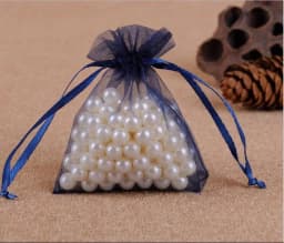 500pcs/lot Organza Gift Bags Pouches 7x9cm Small Organza Bag Pouch Favor Wedding Party Christmas Gift Bag Jewelry Packaging Bags