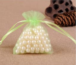 500pcs/lot Organza Gift Bags Pouches 7x9cm Small Organza Bag Pouch Favor Wedding Party Christmas Gift Bag Jewelry Packaging Bags
