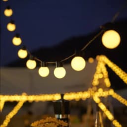 Outdoor Garland Street G50 Bulb String Light Christmas Lamp For Garden Party Camping Holiday Lighting