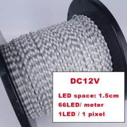 DC12V WS2811 WS2812 SK6812 Dream Color Fairy String Lights RGBIC Addressable Individually Room TV Party Kitchen Decoration