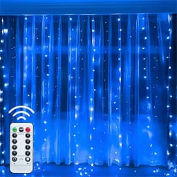USB Plug Wedding Garland Valentine's Day Ramadan EID Mubarak Decoration for Home Curtain Lights 8 Modes LED Curtain Fairy Light
