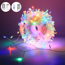 Fairy Firecracker String Lights with Remote Control LED 8 Modes Decorative LED Lighting for Xmas Halloween Thanksgiving