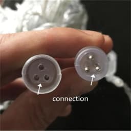 Christmas Decoration 2025 Led Lights Outdoor Street Garland 8/12M Waterproof Connector Icicle Light New Year 2025 Decor for Home