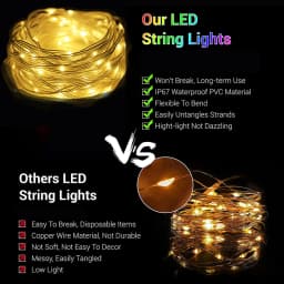 2M/3M Curtain Lights Christmas Garland USB Fairy Light String LED Outdoor For Christmas New Year Garden Party Wedding Decoration