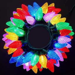 New Waterproof 5M 10M LED C6 Strawberry Fairy Lights Outdoor 8 Modes Christmas Garland String Light for Party Garden Patio Decor