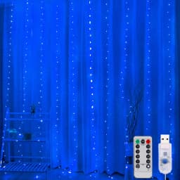 LED Curtain Garland Fairy Lights with 8 Modes for New Year Christmas Party Wedding Decoration
