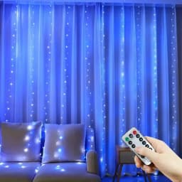 Christmas Fairy Light Party 8 Mode LED Holiday USB Curtain String Lights Birthday Decoration Garland Wedding Home Decor 3M 6M