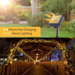LED Solar Lights Outdoor Fairy Lights Birthday Wedding Courtyard Terrace Decoration Festival Garden Party Solar Lights